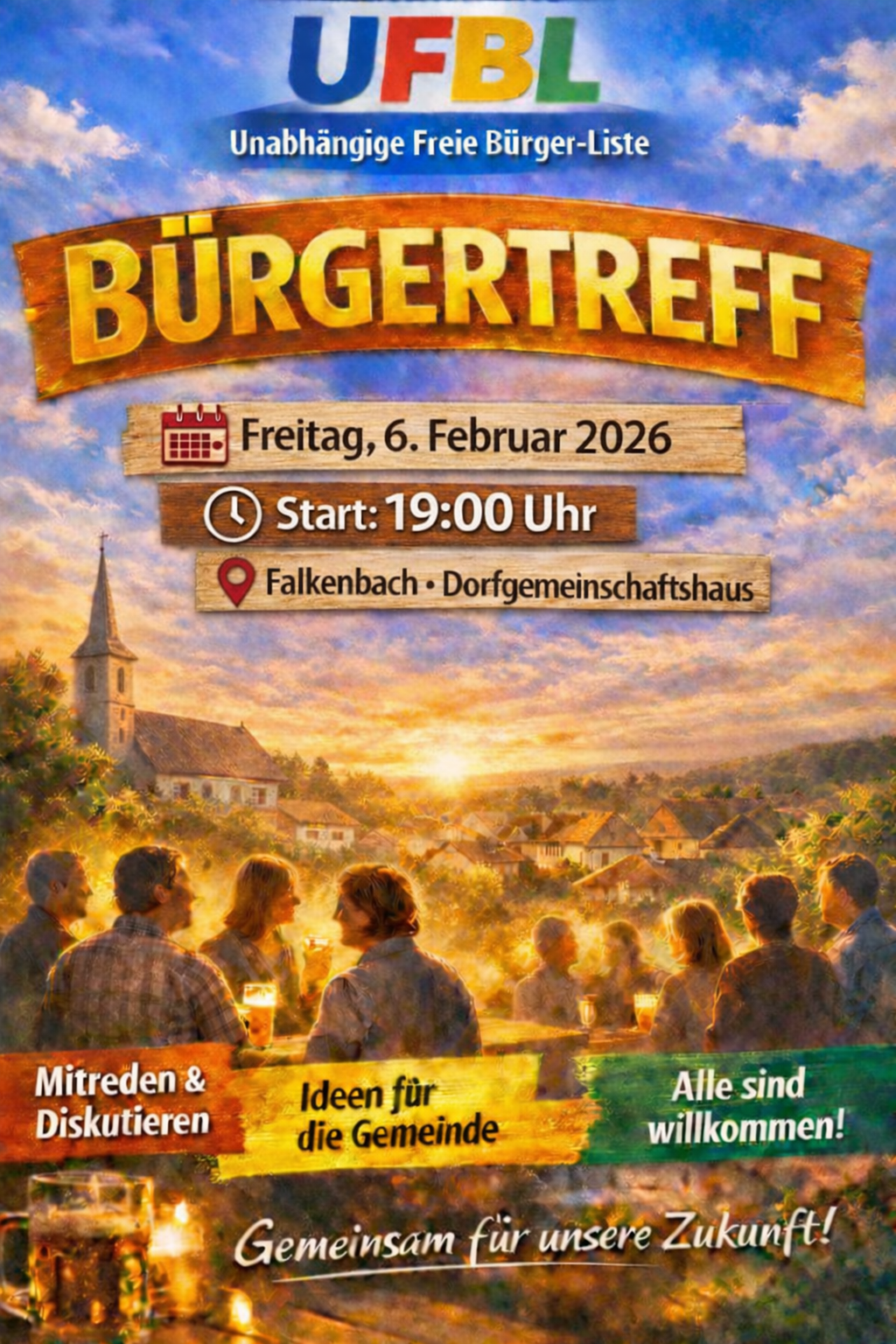 Bürgertreff in Falkenbach  am 6. Februar