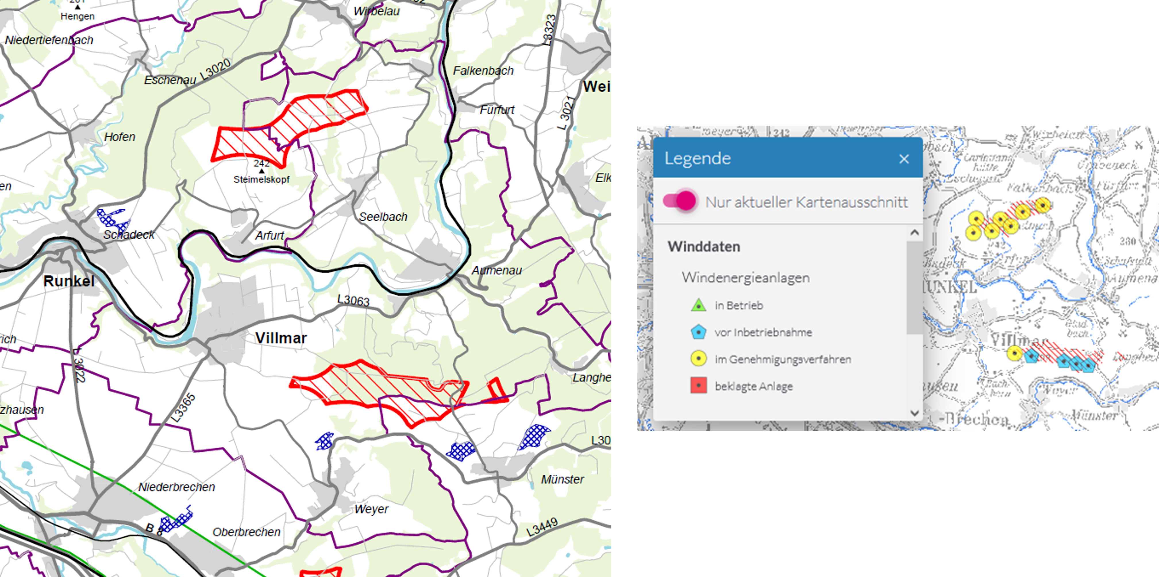 Windkraft in und um den Marktflecken I